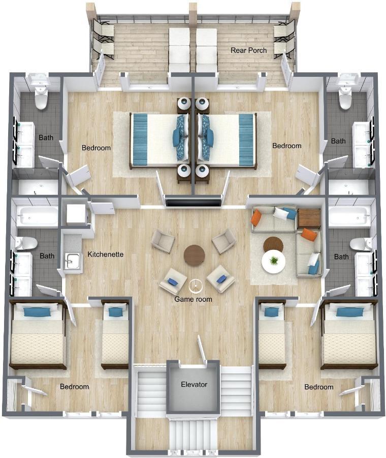 The Pearl Gulf Front W-Prvt Heated Pool, 12 Bdrm -12,5Bath Alvacationrentals Gulf Shores Εξωτερικό φωτογραφία